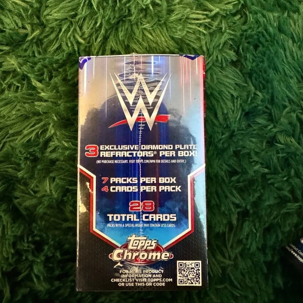 2 2026 TOPPS Chrome WWE Value Box